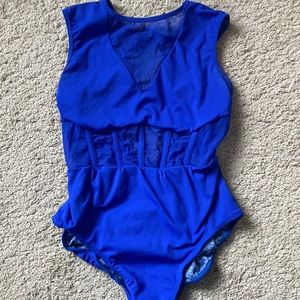 Five The Label Royal Blue Leotard